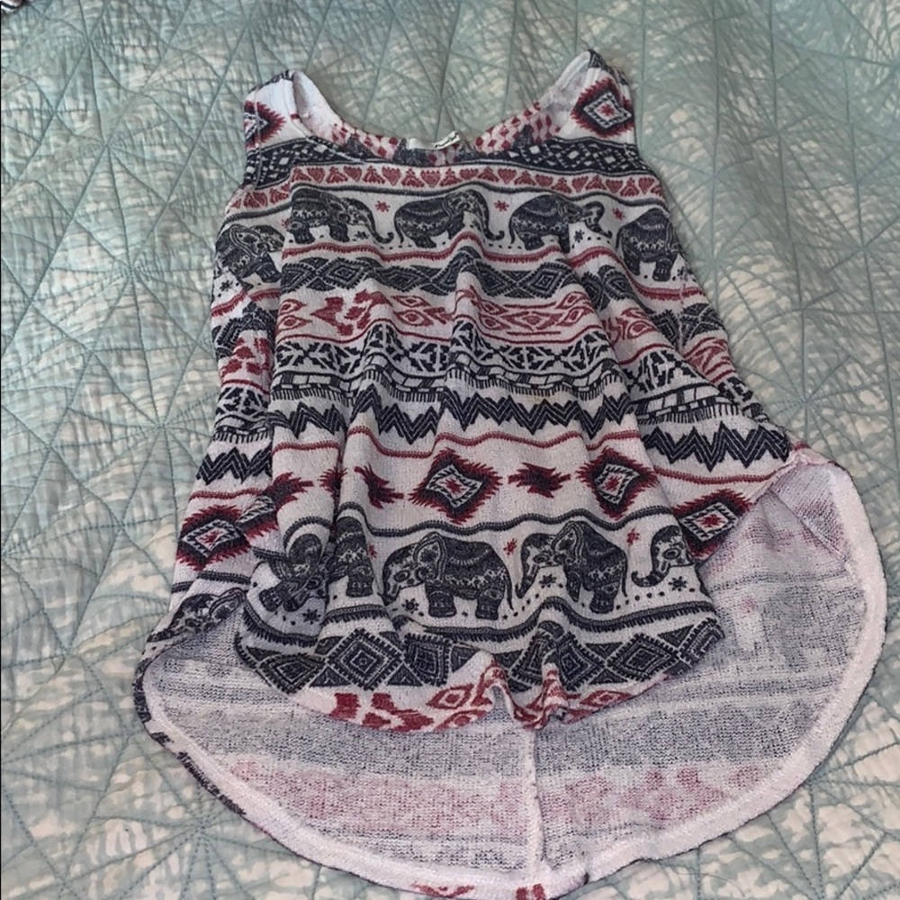 Patterned tank top